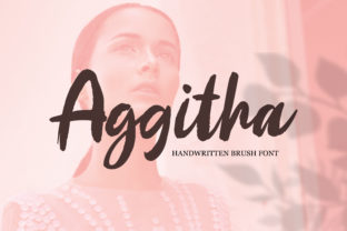 Aggitha: A Charming Handwritten Font for Modern Branding