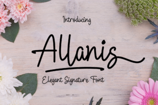 Allanis: A Handwritten Font for Makers