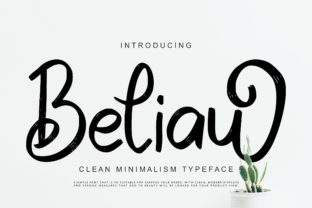 Beliau: The Elegant Script Font for Small Business Branding