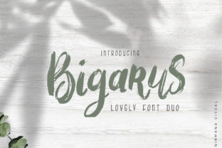 Bigarus: A Bold Handwritten Font for Your Brand