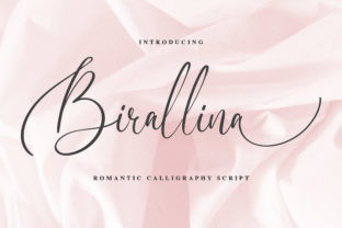 Birallina: A Bold Handwritten Font for Editorial Design