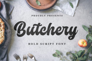 Butchery: A Romantic Handwritten Font for Branding