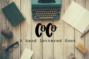 Coco: A Modern Handwritten Font for Editorial Design