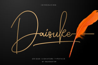 Daisuke: A Handwritten Font for Polished Brand Identity