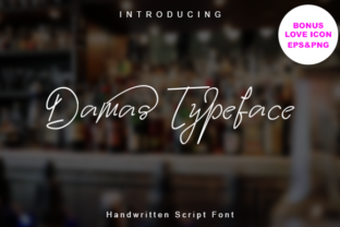 Damas: A Charming Handwritten Font for Editorial Design