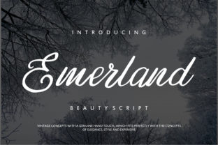 Emerland: The Handwritten Font for Authentic Campaigns