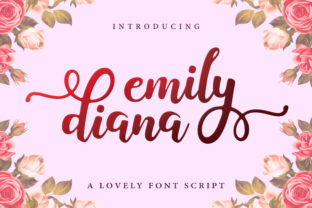 Emily Diana: The Elegant Handwritten Font for Campaigns