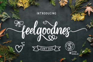 Feelgoodnes: A Modern Script Font for Web Design