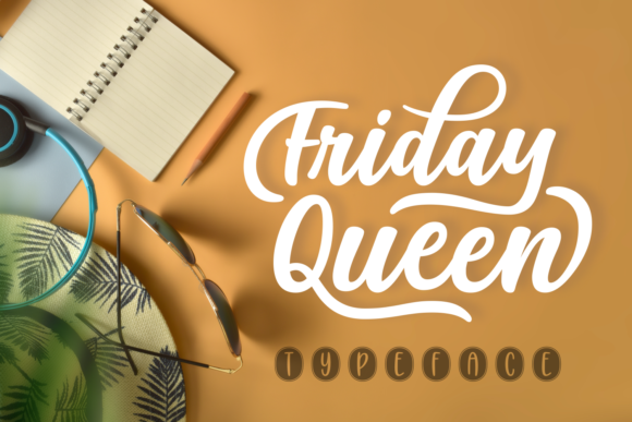 Friday Queen: A Handwritten Font for Web Design