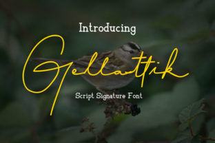 Gellattik: A Unique Handwritten Font for Web Design