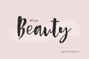 Hello Beauty: A Handwritten Font for Your Brand
