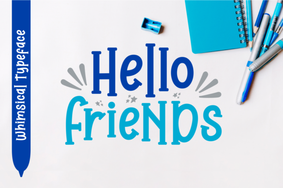 Hello Friends: A Bold Handwritten Font for Branding