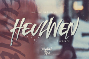 Heulwen: A Bold Handwritten Font for Web Design
