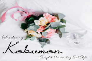 Kebumen: An Elegant Handwritten Font for Crafters
