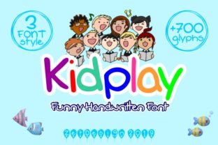 Kidplay: A Whimsical Handwritten Font for Web Design