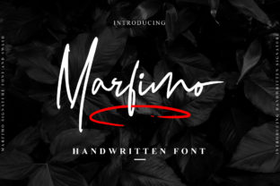 Marfimo: A Handmade Script Font for Editorial Design