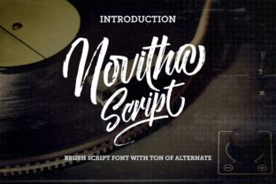 Novitha: A Handwritten Font for Makers