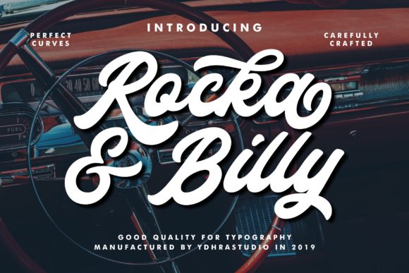 Rocka Billy: A Rock N Roll Font for Bold Branding