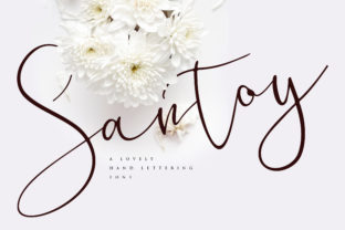 Santoy: A Light Yet Bold Handwritten Font for Web