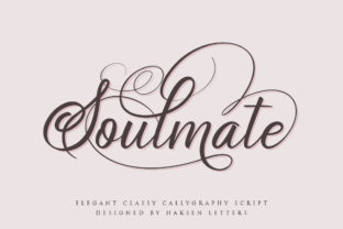 Soulmate: The Bold Script Font for Your Brand