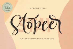 Stay Stopeer Duo: A Handwritten Font for Brand Identity