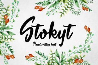 Stokyt: A Handwritten Font for Modern Web Design
