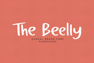 The Beelly: A Chunky Handwritten Font for Branding