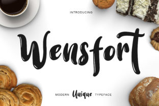 Wensfort: A Playful Handwritten Font for Marketers
