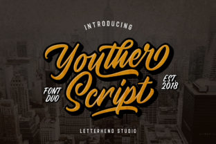 Youther Duo: A Vintage Font for Modern Branding