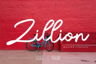 Zillion: A Crisp Handwritten Font for Modern Editorial Design